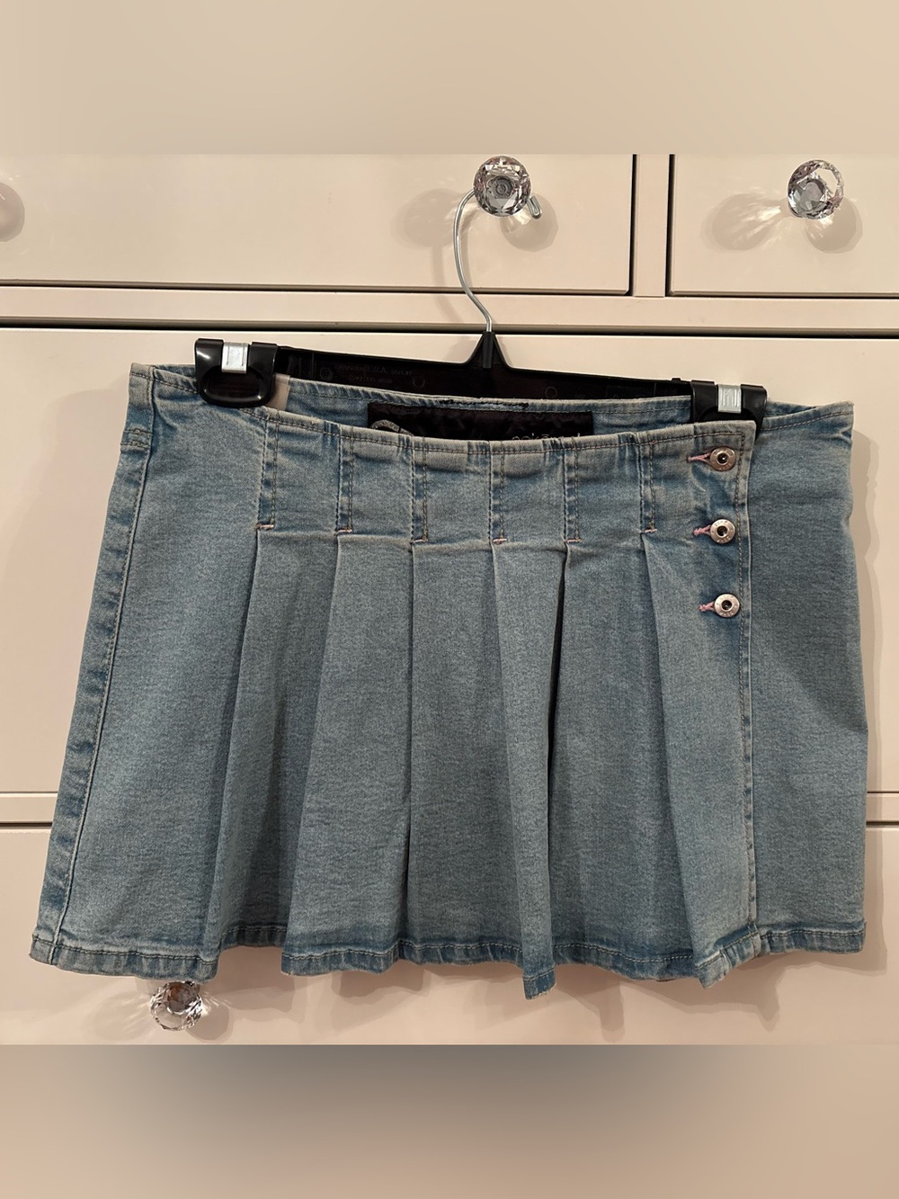 NWT ECKORED Vintage Denim Mini Skirt